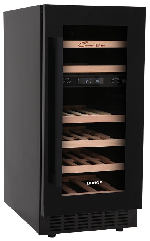 Встраиваемый винный шкаф Libhof CXD-28 black