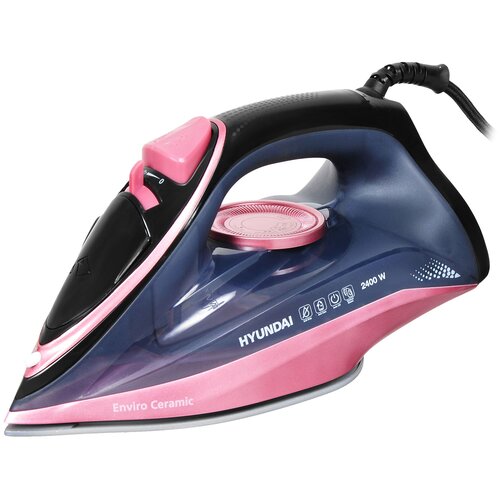 Утюг Hyundai H-SI01623 черныйрозовый 172900₽