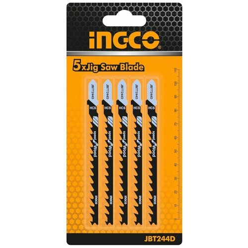 Набор пильных полотен по дереву INGCO JBT244D 390₽