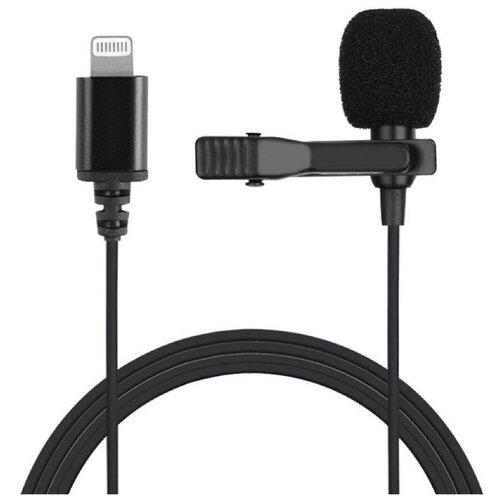 Микрофон Петличный для iPhone с Lightning 8-pin / Микрофон Lightning /Микрофон на iPhone /Микрофон на айфон