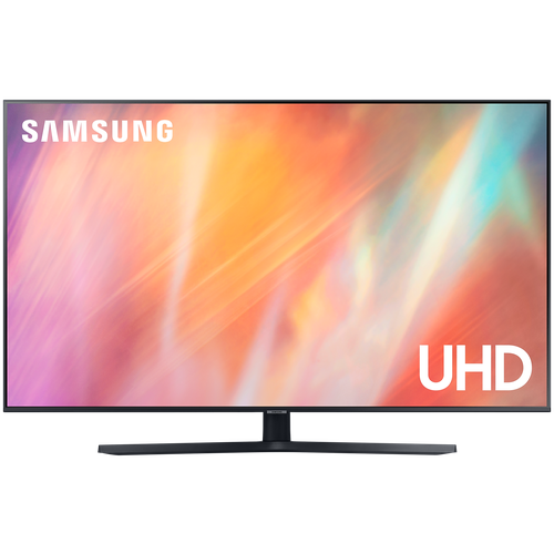 65 Телевизор Samsung UE65AU7500U 2021 RU, titan gray 70 телевизор samsung ue70tu7090u 2020 crystal uhd ru titan gray