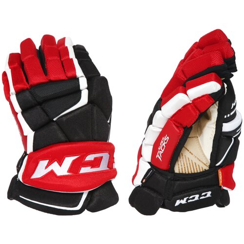 фото Перчатки игрока муж. hgas1 sr ccm gloves black/red/white (13)