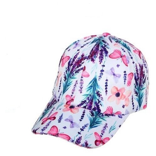 фото Бейсболка galante, размер 54, зеленый, белый