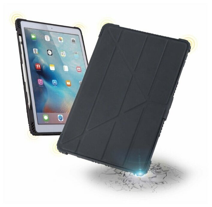 Противоударный защитный чехол Capdase BUMPER FOLIO Flip Case для Apple iPad 9.7 (2017)/iPad 9.7 (2018)