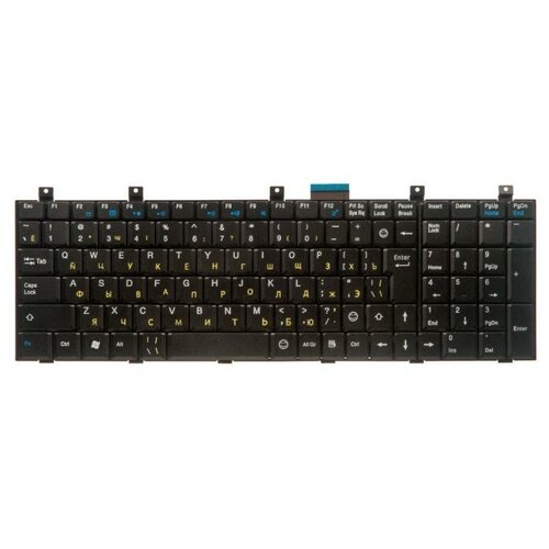 Клавиатура для ноутбука MSI черная 1337₽