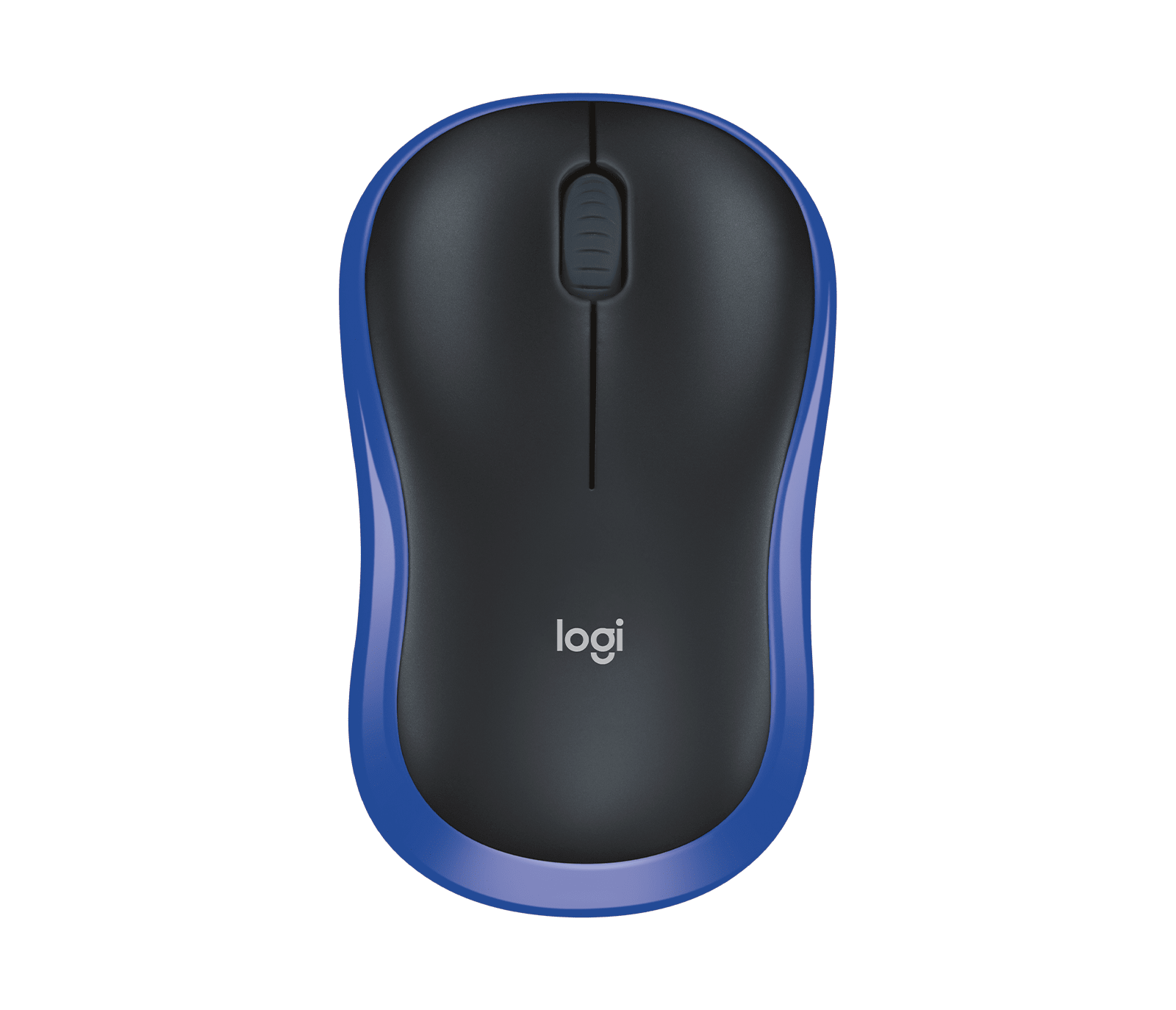 Беспроводная компактная мышь Logitech Wireless Mouse M185, синий