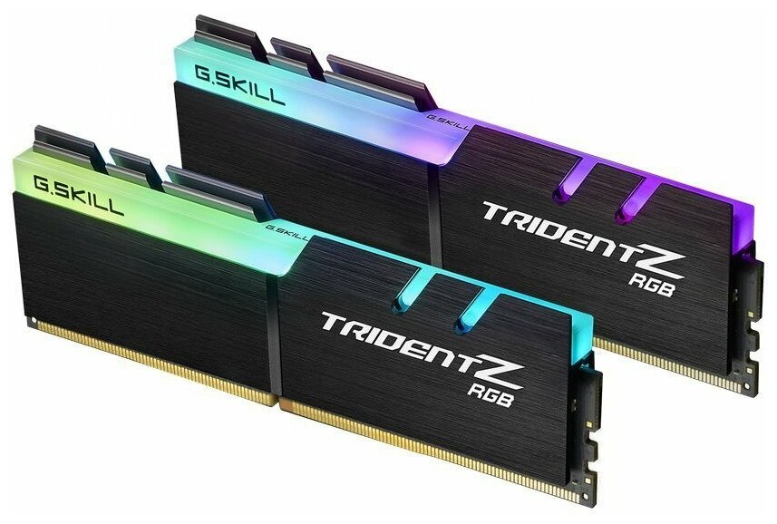 Модуль памяти DDR4 G.SKILL TRIDENT Z RGB 64GB (2x32GB kit) 3600MHz CL16 1.45V / F4-3600C16D-64GTZR