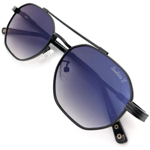 Солнцезащитные очки Smakhtin'S eyewear & accessories, черный солнцезащитные очки sample eyewear kislota фиолетовый