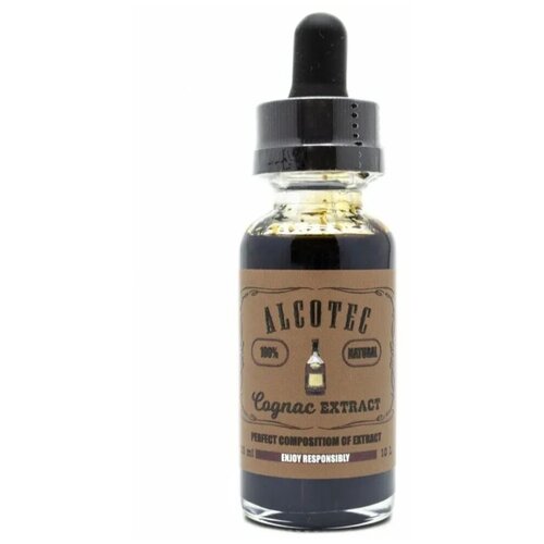 ALCOSTAR / Эссенция коньяк Cognac вкусовой концентрат (ароматизатор пищевой), для самогона, 30 мл