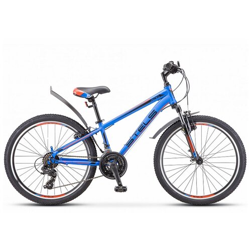 Подростковый горный MTB велосипед STELS Navigator 400 V 24 f010 2019 рама 12 Синийкрасный 1460000₽