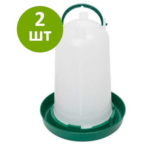 Поилка вакуумная 3 л, 2 шт.