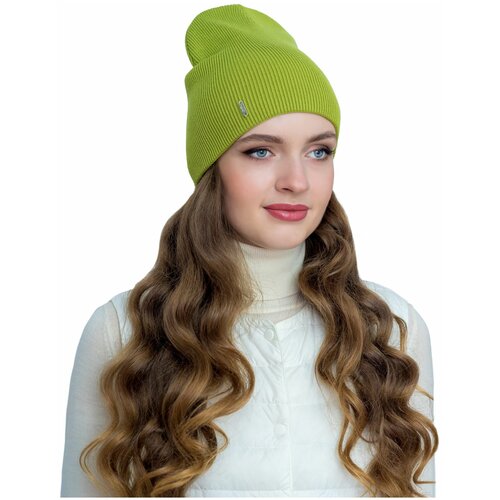 фото Шапка бини landre, размер 56-59, зеленый