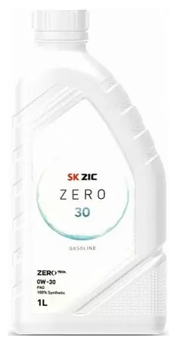 Синтетическое моторное масло ZIC Zero 0W-30, 1 л 132676