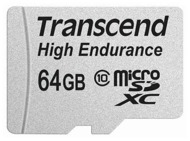 MicroSDXC 64Gb UHS-I (U3) Transcend 300S TS64GUSD300S-A - фото №3