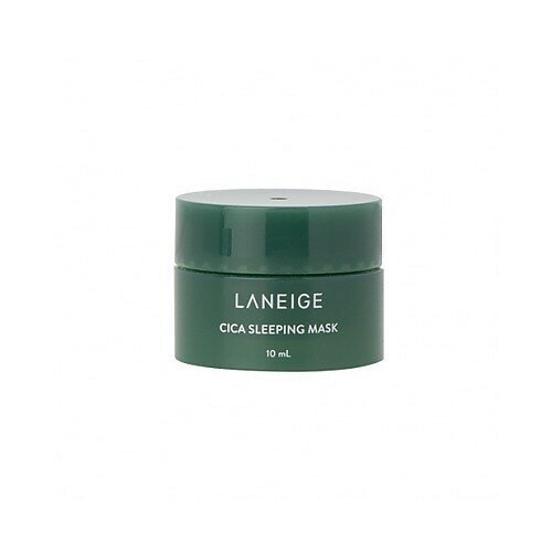 Laneige Маска ночная для лица - Cica sleeping mask green, 10мл