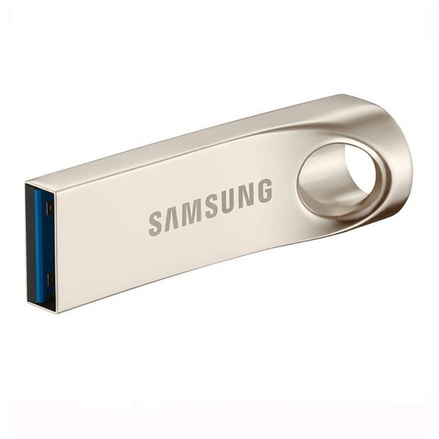 Флешка Samsung 128Gb BAR Plus, USB 3.1, Серый MUF-128BE4/APC - фото №3