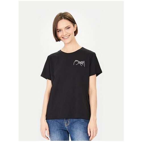 фото Футболка baon, размер s, black