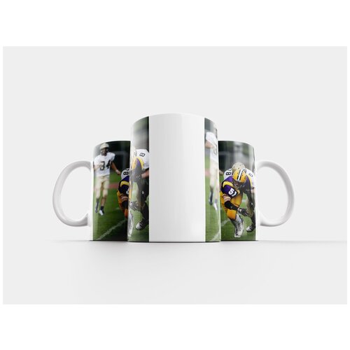 фото Кружка "футбол, оборона, игрок футбола" 320 мл lotsprints