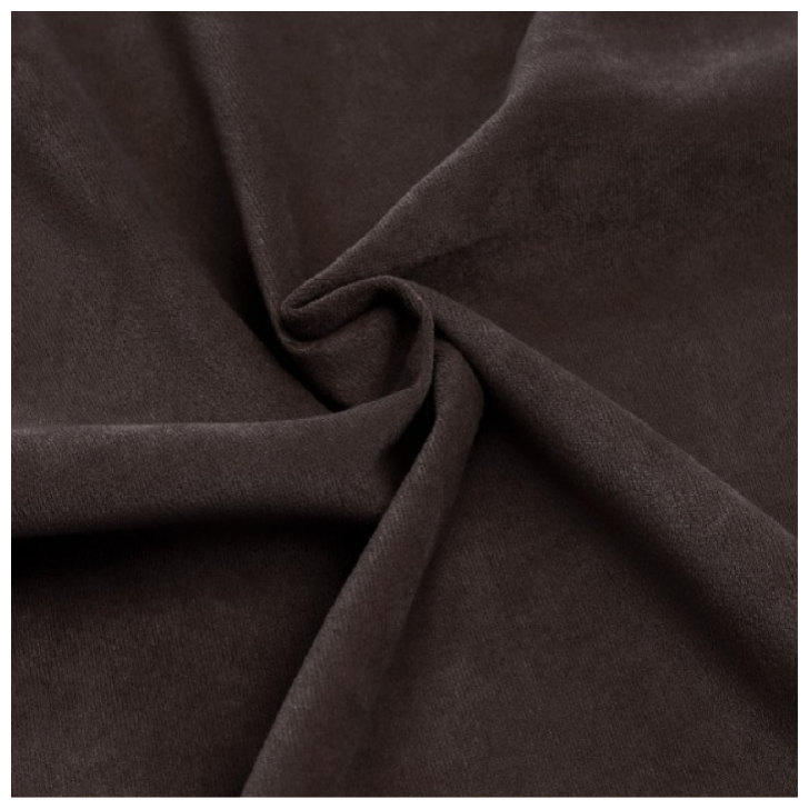 Пуф амма, велюр, коричневый(№24), 42х32х42 см - фотография № 6