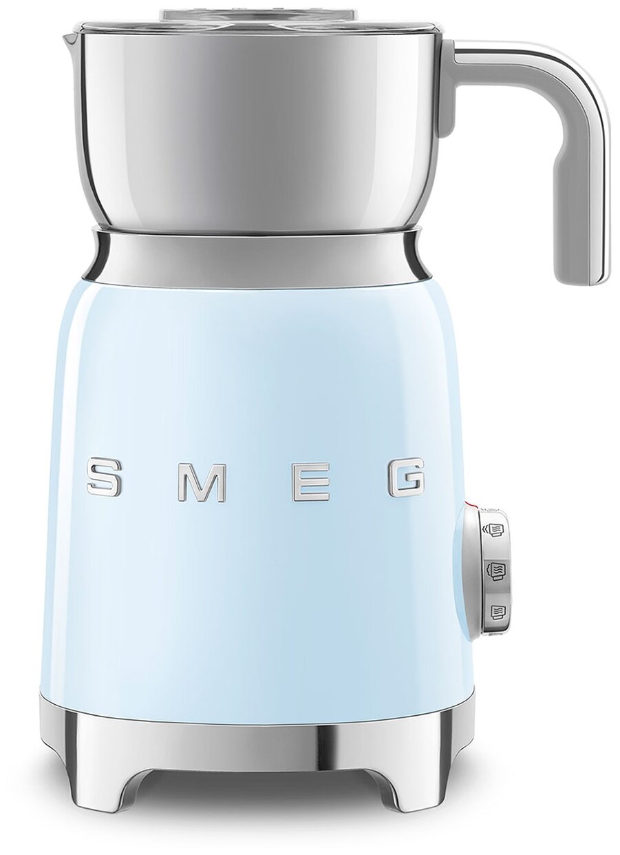 Вспениватель для молока Smeg MFF11PBEU, пастельный голубой