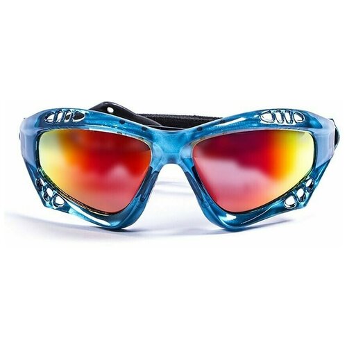 фото Спортивные очки ocean australia голубые / зеркально-красные линзы
