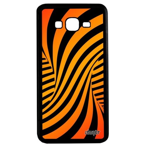 фото Чехол на телефон // samsung galaxy grand prime // "иллюзия торнадо" воронка мираж, utaupia, оранжевый