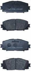 Дисковые тормозные колодки передние Akyoto AKD1508 для Toyota, Lexus (4 шт.)