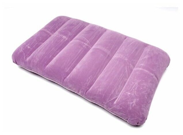 Надувная подушка 63x39х10 см, China Dans, артикул 95004/purple - фотография № 4