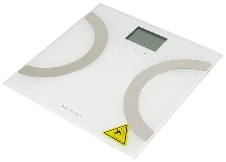 Весы напольные электронные Medisana BS 445 Connect макс.180кг белый/серебристый - фотография № 5