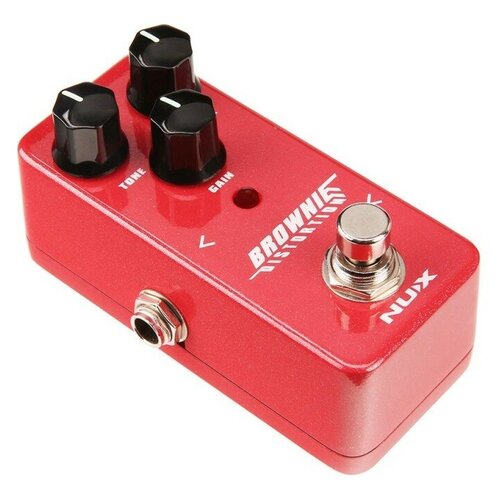 NDS-2 Brownie Distortion Педаль эффекта, Nux педаль эффекта дисторшн nux brownie