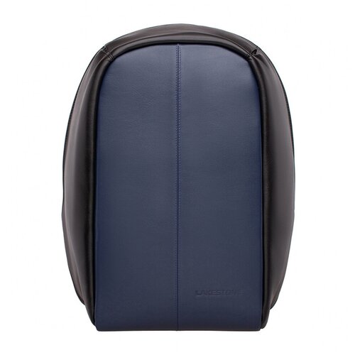 фото Мужской кожаный рюкзак blandford dark blue/black lakestone 918310/db