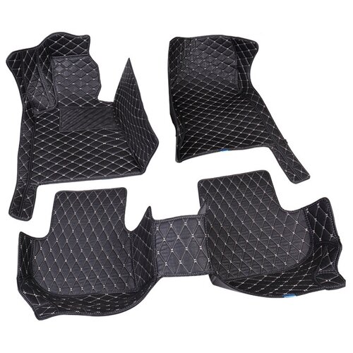 Коврики автомобильные 3D из экокожи. Автоковрики 3D на Mazda 6 (2012-2018 GJ)