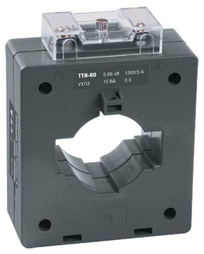ITT40-2-15-0800 Трансформатор тока ТТИ- 60 800-5А 15ВА класс точности 0 5 IEK - фото №1