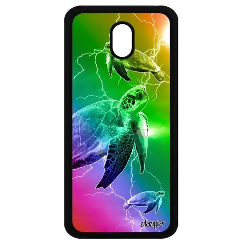 фото Противоударный чехол на смартфон // galaxy j3 2017 // "черепаха" слоновая морская, utaupia, цветной