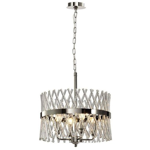 Lumien Hall Подвесная люстра Lumien Hall Базиано LH3040/4P-NK-CL