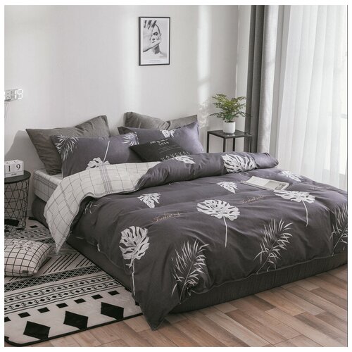 фото Комплект постельного белья dream fly евро 2 наволочки микросатин tango