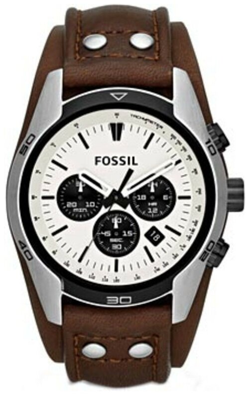 Наручные часы FOSSIL Coachman, коричневый