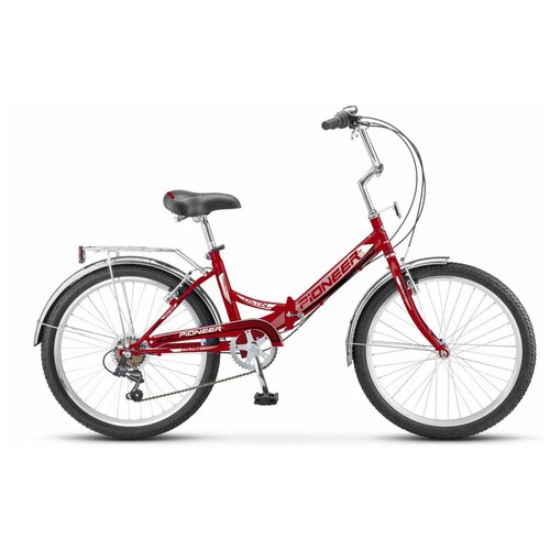 фото Велосипед pioneer ostin 24"/16" 2020-2021 red-black-white