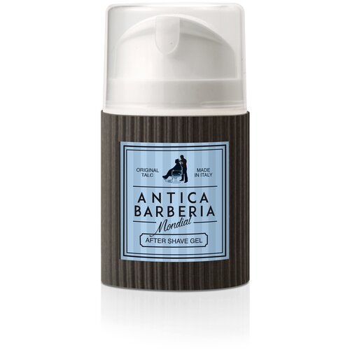 Гель после бритья Mondial ANTICA BARBERIA ORIGINAL TALC с фужерно-амбровым ароматом, 50 мл AS-GEL-TALC