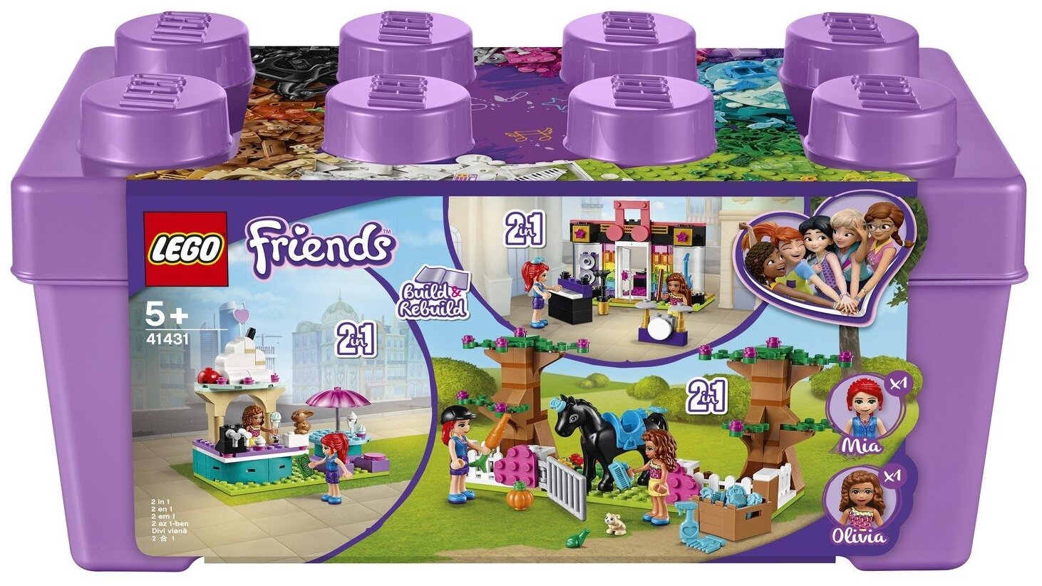 Конструктор LEGO Friends 41431 Хартлейк Сити, 321 дет.