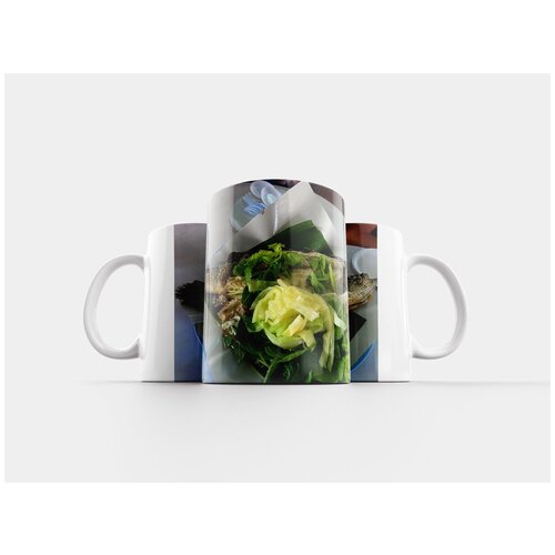 фото Кружка "рыбы, еда, овощи" 320 мл lotsprints