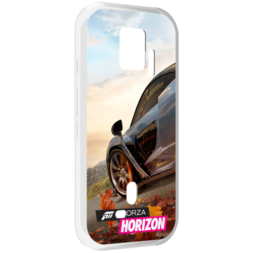 Чехол MyPads Forza Horizon 4 для ZTE Nubia Red Magic 7S Pro задняя-панель-накладка-бампер