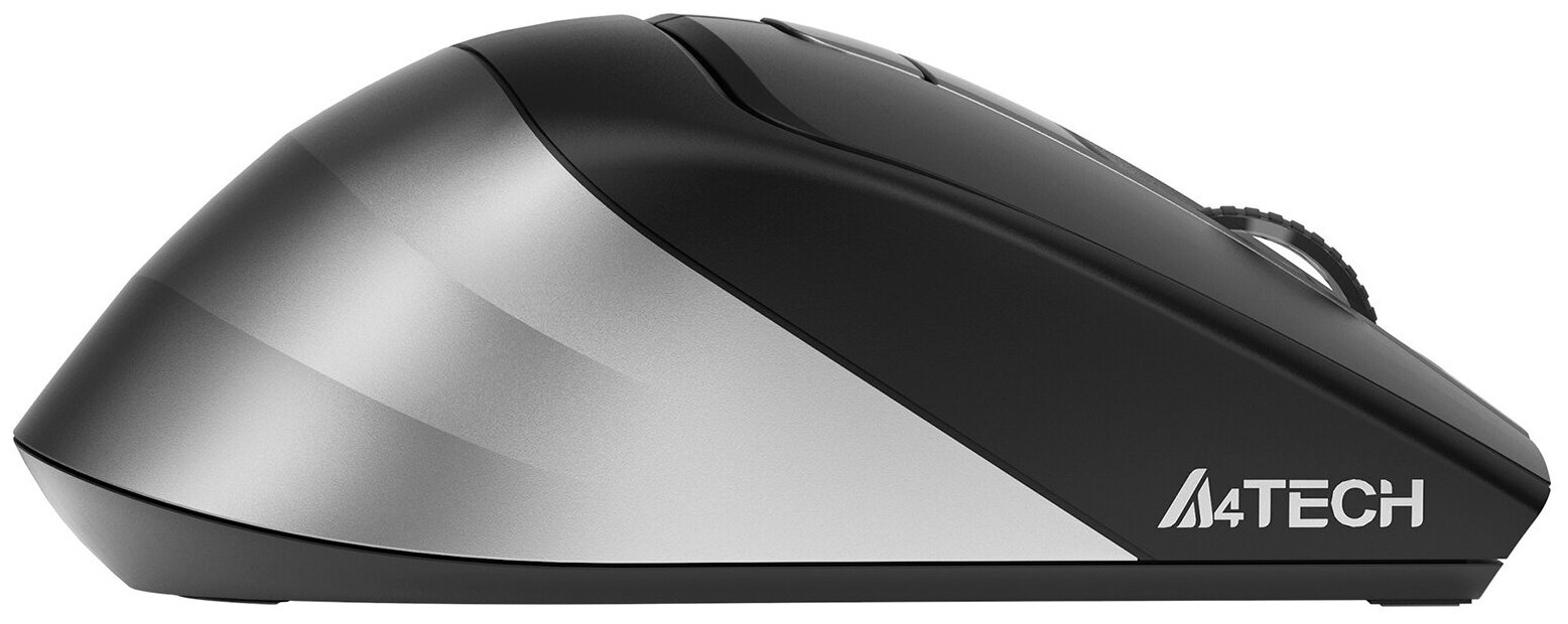 Мышь A4Tech Fstyler FB35C серыйчерный оптическая 2400dpi беспроводная BTRadio USB 6but