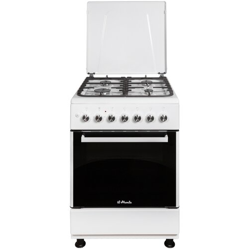 Газовая плита с электрической духовкой 60x60 il Monte FO-GE6011 WHITE 3426500₽