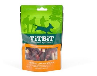 TiTBiT Для маленьких собак Твистеры с мясом ягненка 10822 0,05 кг 44208 (18 шт)