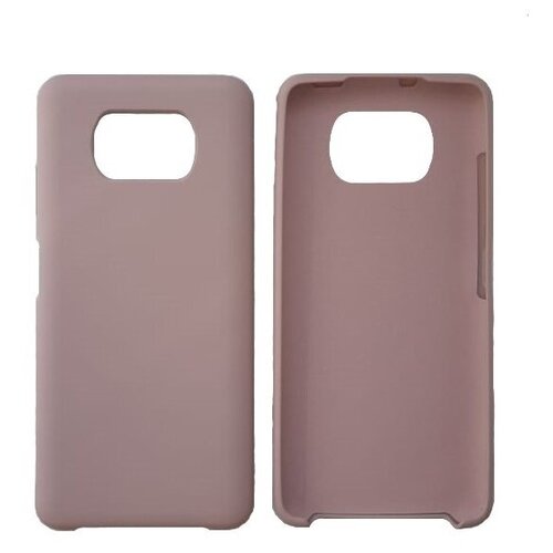 фото Чехол силиконовый для xiaomi poco x3 nfc / poco x3 pro пудра матовый full cover
