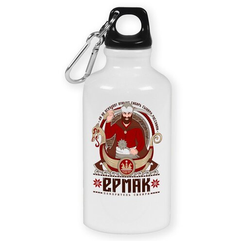 Бутылка с карабином CoolPodarok Ермак