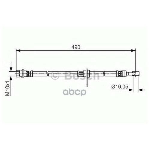 Тормозной Шланг Bosch арт. 1987481513