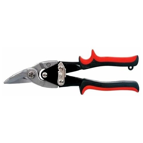 USP 41472 Ножницы по металлу с прорезиненными двухкомпонентными ручками, усиленные правые 250 мм