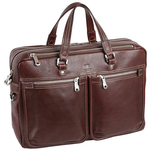 деловая сумка wanlima 490-0117 коричнев